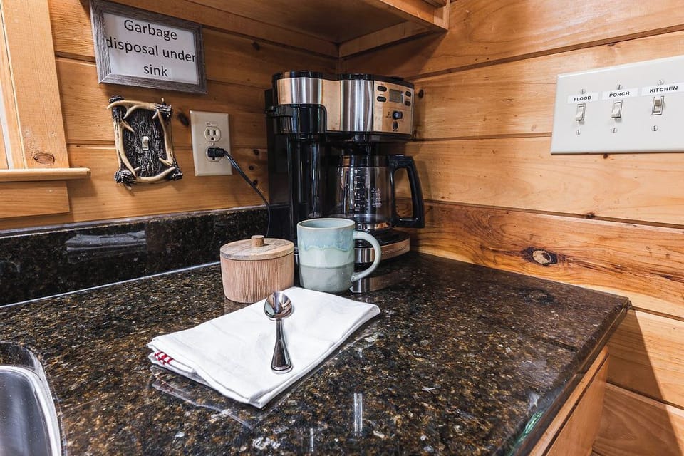 Coffee comes easy in the morning.