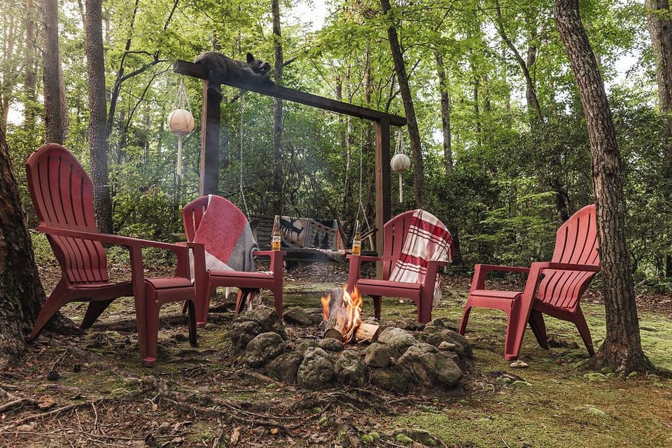 A more secluded corner when you want the woods to yourself.
