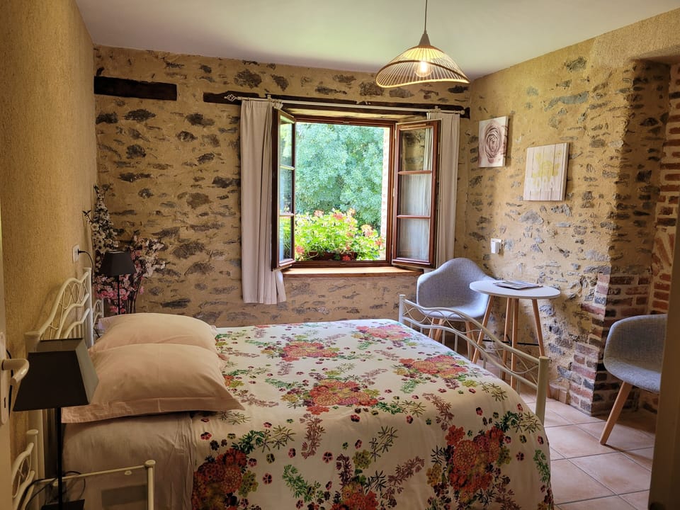 Family Suite, Private Bathroom, Garden View (Au Fil De L'hyrome) | Premium bedding, individually decorated, individually furnished