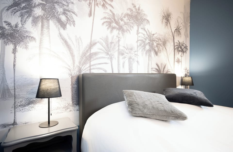 Chambre Jungle avec lit double, non-smoking | WiFi (free), bed sheets