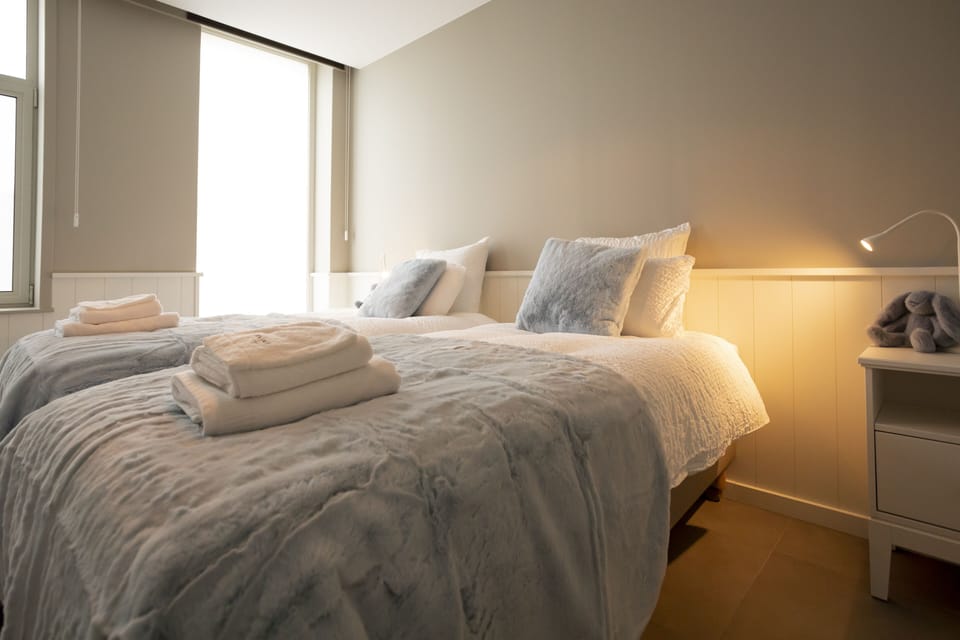 Group accommodation at the Koppenberg with Sauna and Tree House | Select Comfort beds, individually furnished, blackout drapes, free WiFi