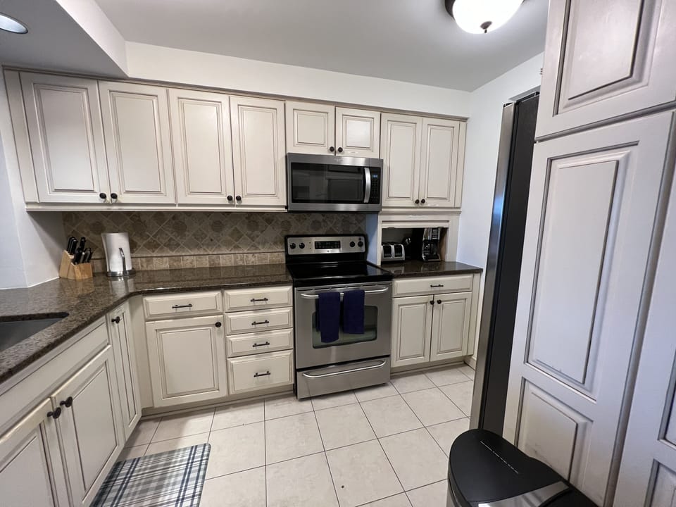 Updated Kitchen with everything you will need for your vacation