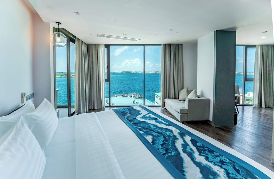 Executive Suite, 1 King Bed, Ocean View (with Free Airport Transfer & 10% off on F&B) | View from room