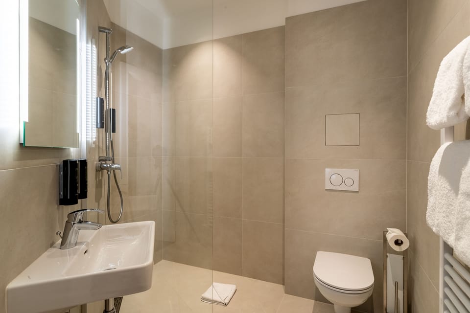 Superior Double Room | Bathroom | Shower, free toiletries, hair dryer, towels