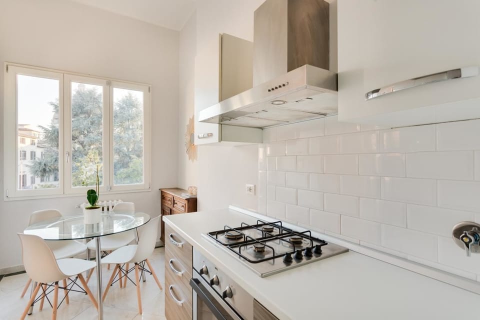 Apartment, 2 Bedrooms | Private kitchen | Full-size fridge, oven, stovetop, cookware/dishes/utensils
