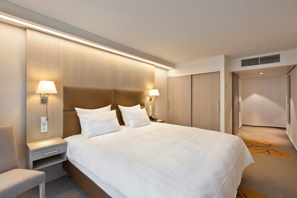 Executive Double Room (Wellness & Fitness Access) | Minibar, in-room safe, desk, soundproofing