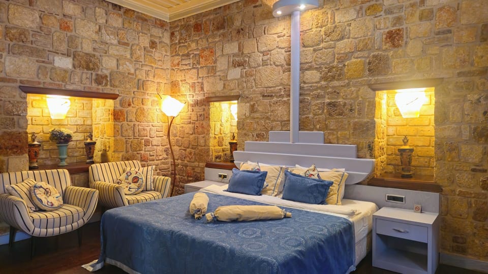 Suite (Mediterranean) | Premium bedding, minibar, in-room safe, individually decorated