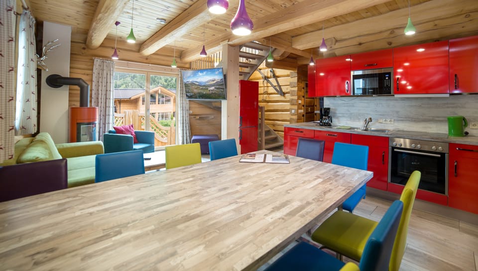 Deluxe Chalet, River View, Mountainside | 1 bedroom, premium bedding, iron/ironing board, cribs/infant beds