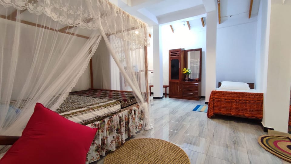 Deluxe Quadruple Room | Premium bedding, in-room safe, free WiFi, wheelchair access