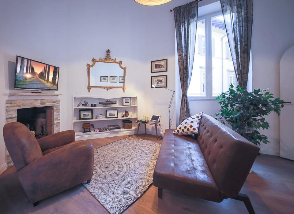 Apartment, 1 Bedroom | Living area | TV