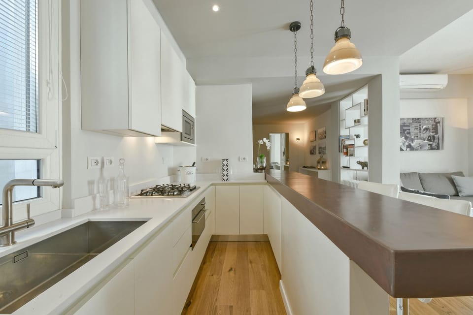 Apartment, 3 Bedrooms, Terrace | Private kitchen | Full-size fridge, stovetop, coffee/tea maker, electric kettle