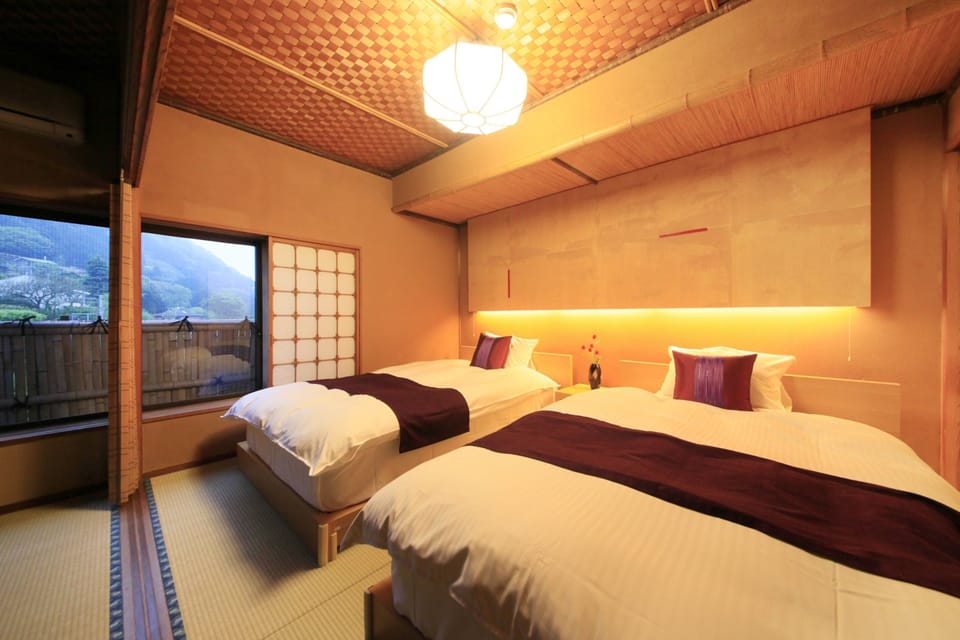 Twin Room with Tatami Area | In-room safe, free WiFi, bed sheets