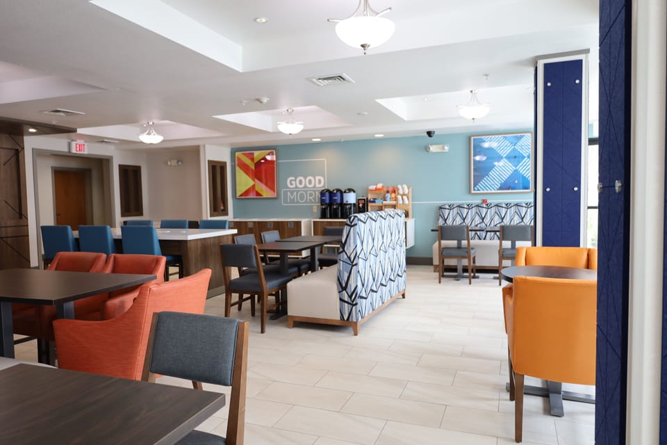 Free buffet breakfast