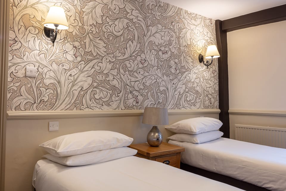 Individually decorated, individually furnished, desk, laptop workspace