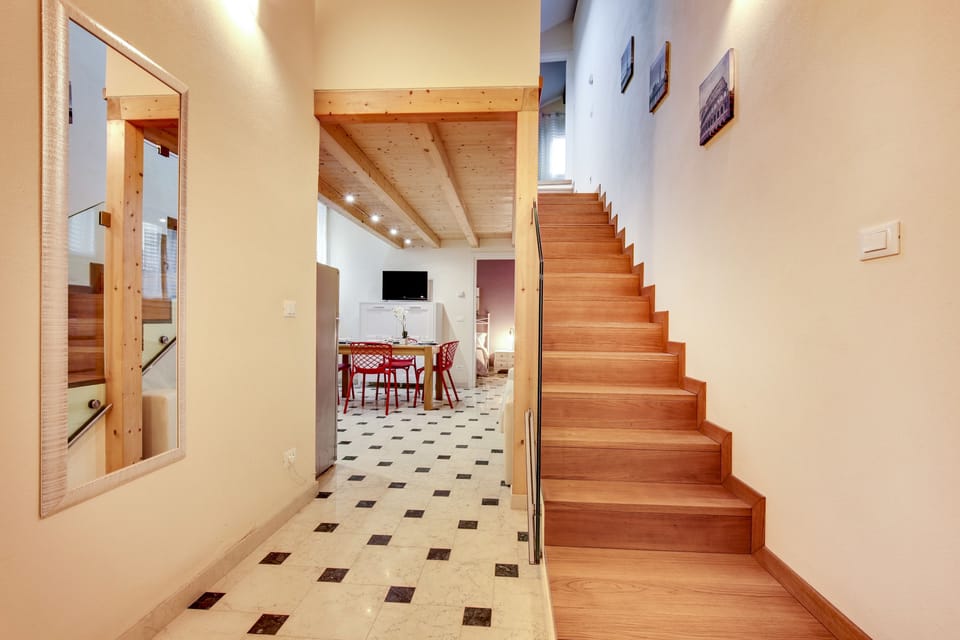 Interior entrance