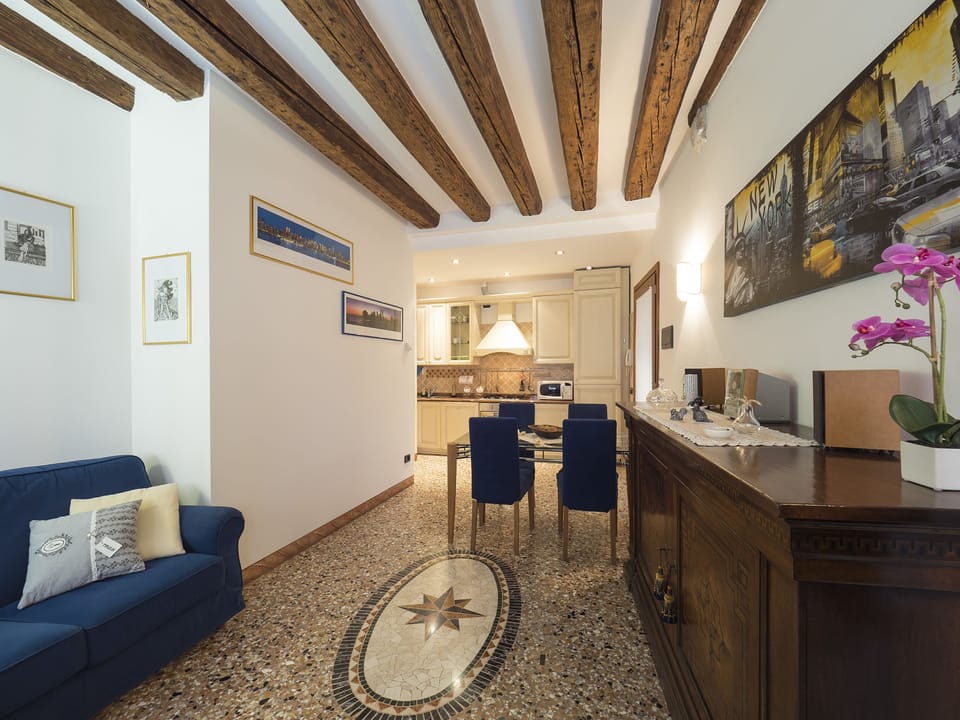 Apartment, 1 Bedroom | Living area | Flat-screen TV