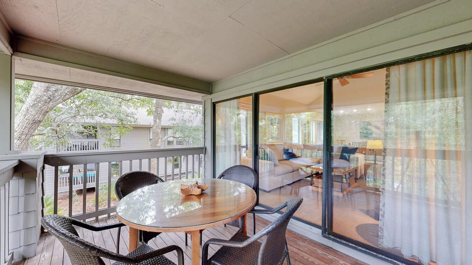 Private Balcony with Outdoor Seating