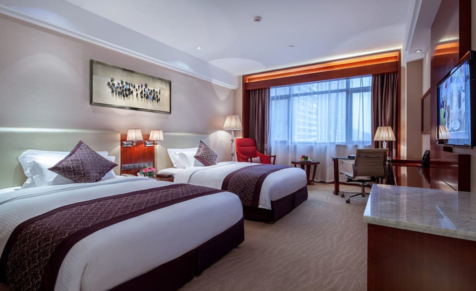 Minibar, in-room safe, desk, blackout drapes