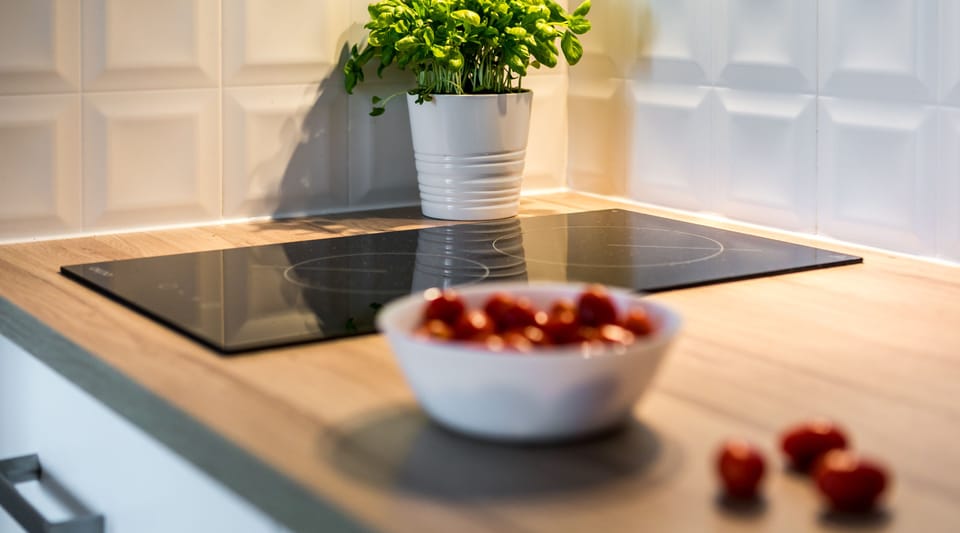 Grand Apartment | Private kitchenette | Fridge, microwave, stovetop, coffee/tea maker