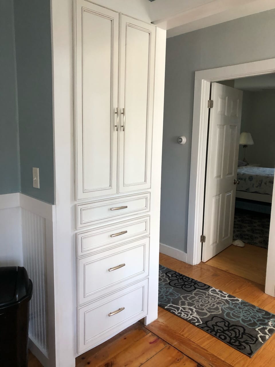 Lots of storage area