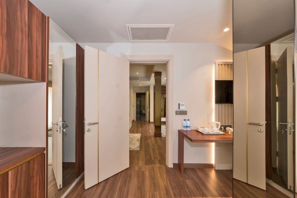 Family Suite Room  | Living area | LCD TV