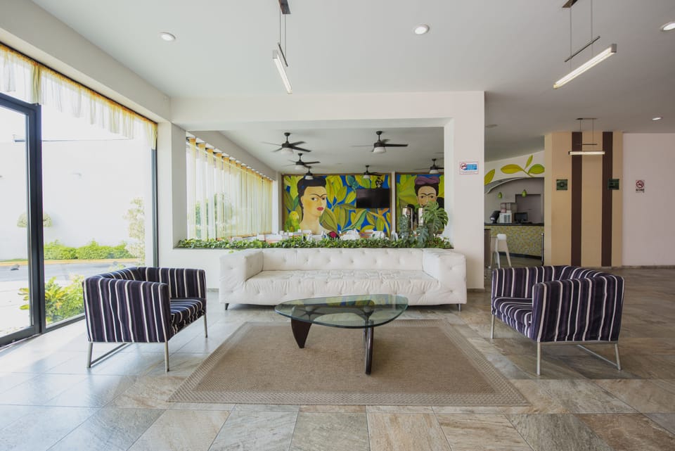 Lobby sitting area