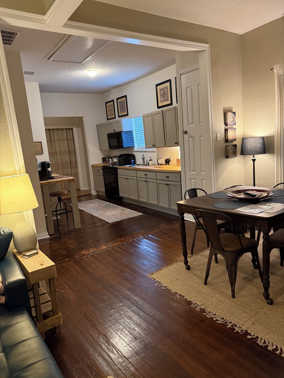 Open living and dining, great for your stay!