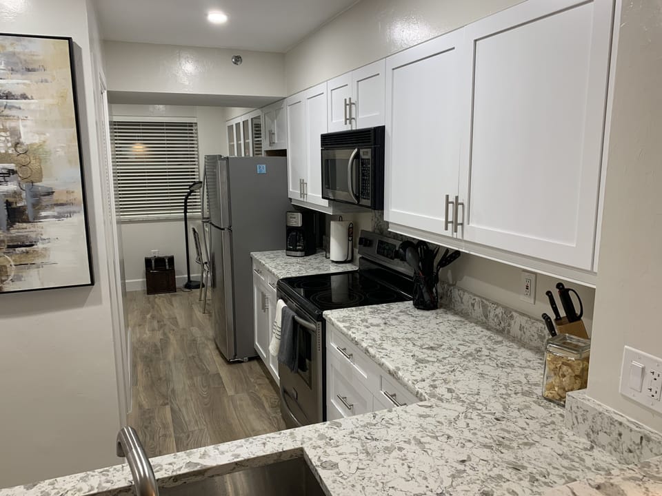 Kitchen. Office and laundry in rear.