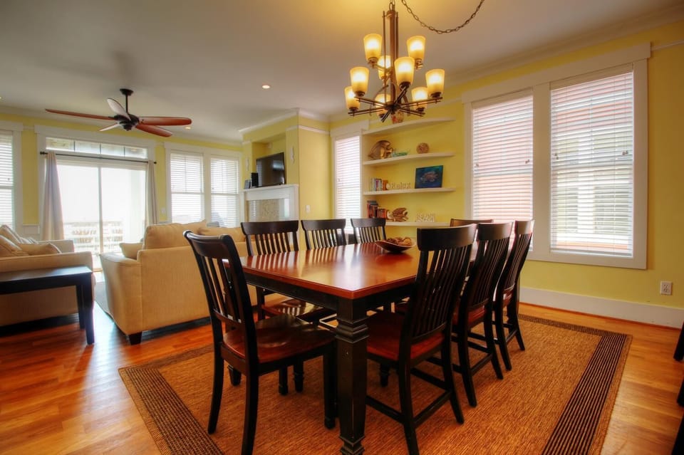 Large dining area