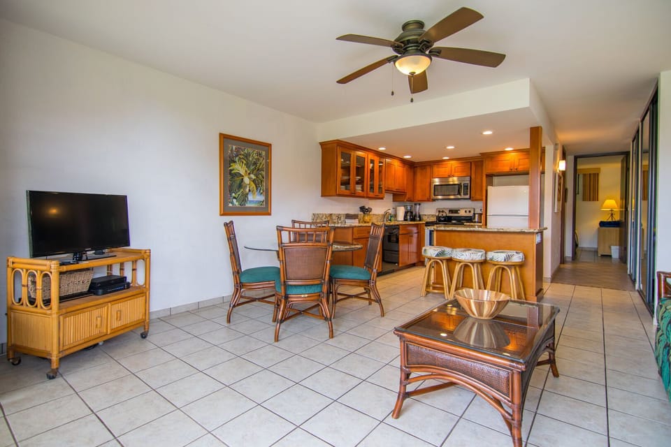 Open concept layout