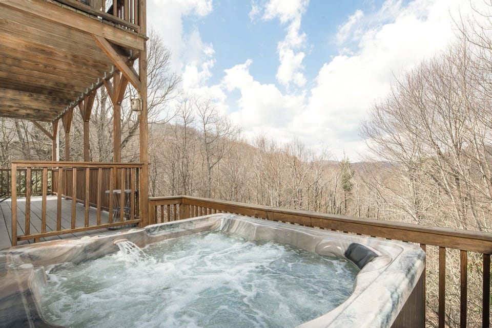 Enjoy the View from the Hot Tub!