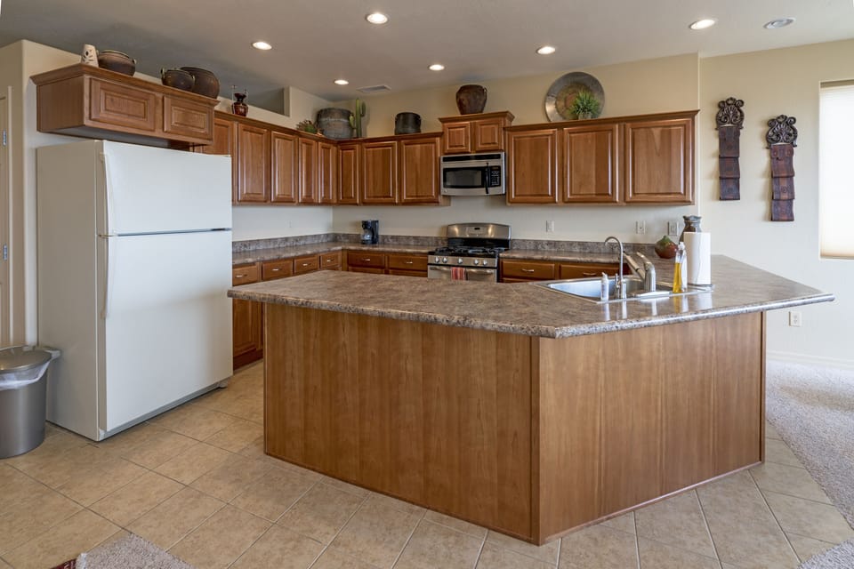 Spacious kitchen