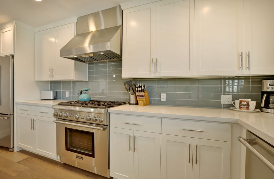 Ample counter space to prep for family and friends.