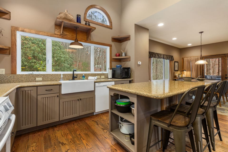 The Kitchen features Quartz Countertops.