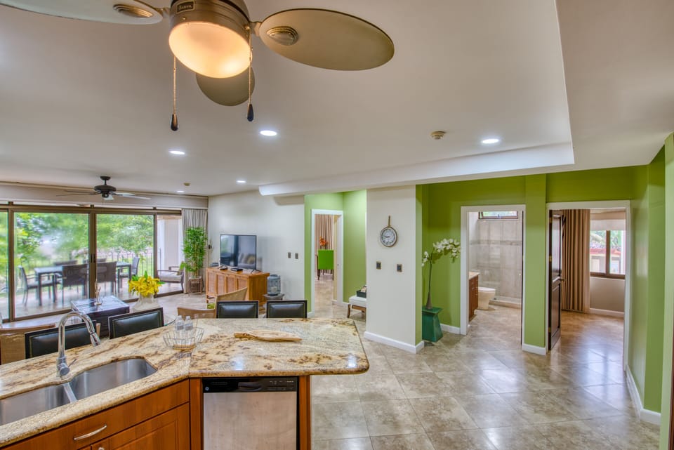 View of Condo from Kitchen