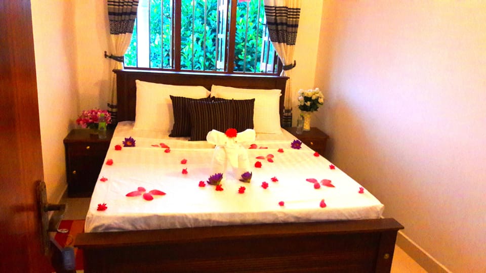 Standard Double Room, 1 Double Bed, Shared Bathroom, Garden View | View from room