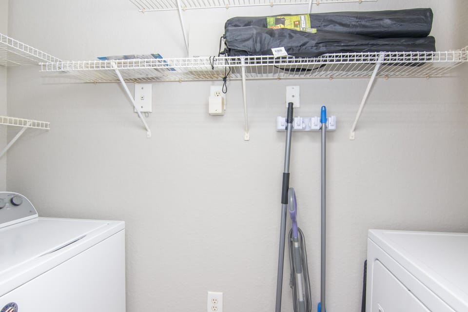 Interior Laundry Room off Kitchen