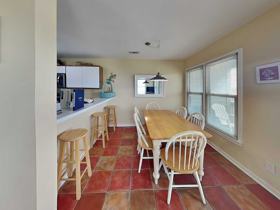 Dining Area + Breakfast Bar Seating for 3
