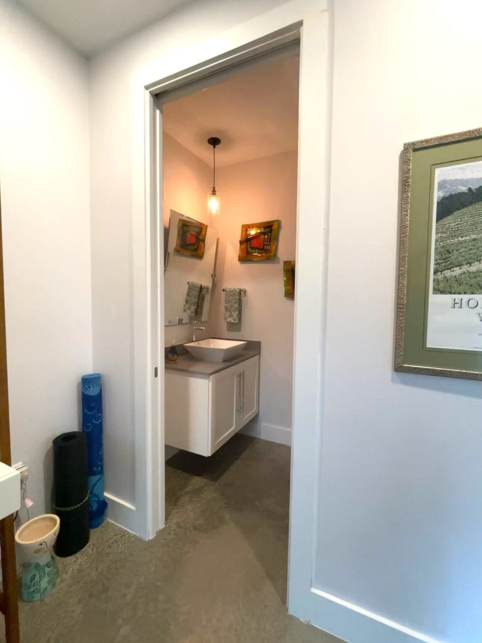Downstairs half-bath