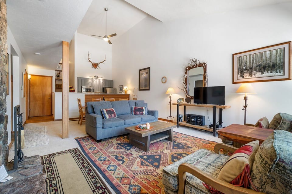 Open Living Space w/ Sofa Bed