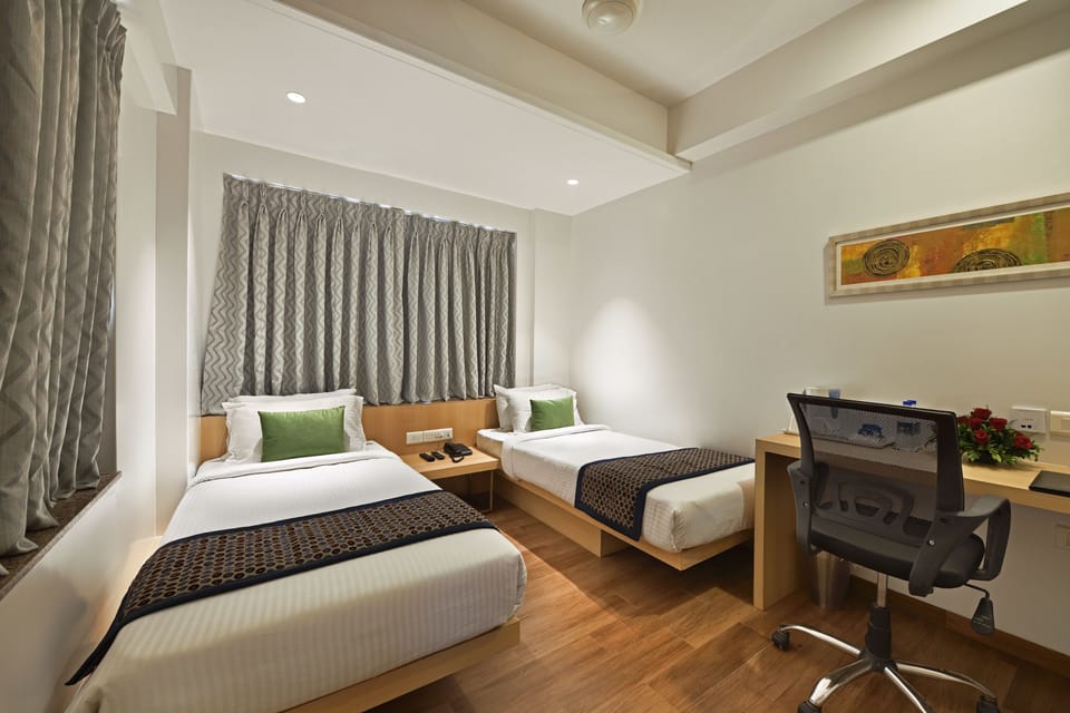 Minibar, in-room safe, desk, blackout drapes