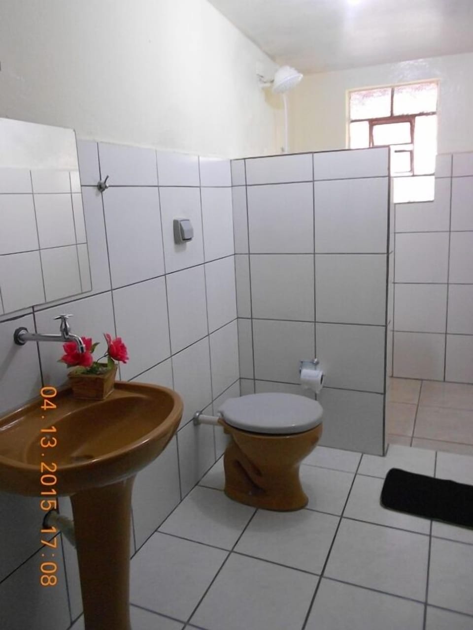 Basic Apartment | Bathroom | Shower, towels, soap, toilet paper