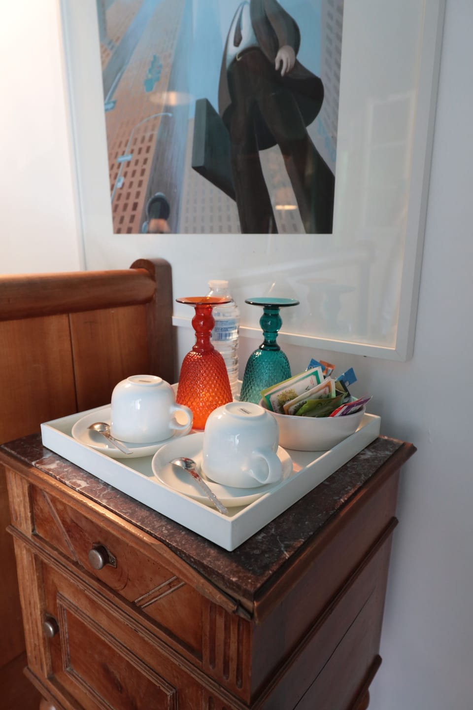 Family Double Room, Ground Floor (New York) | Memory foam beds, individually decorated, individually furnished