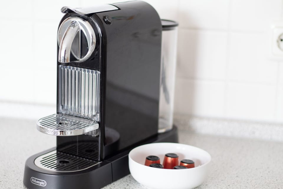 Apartment, 2 Bedrooms, Balcony | Private kitchen | Coffee/tea maker, full-size fridge, microwave, oven