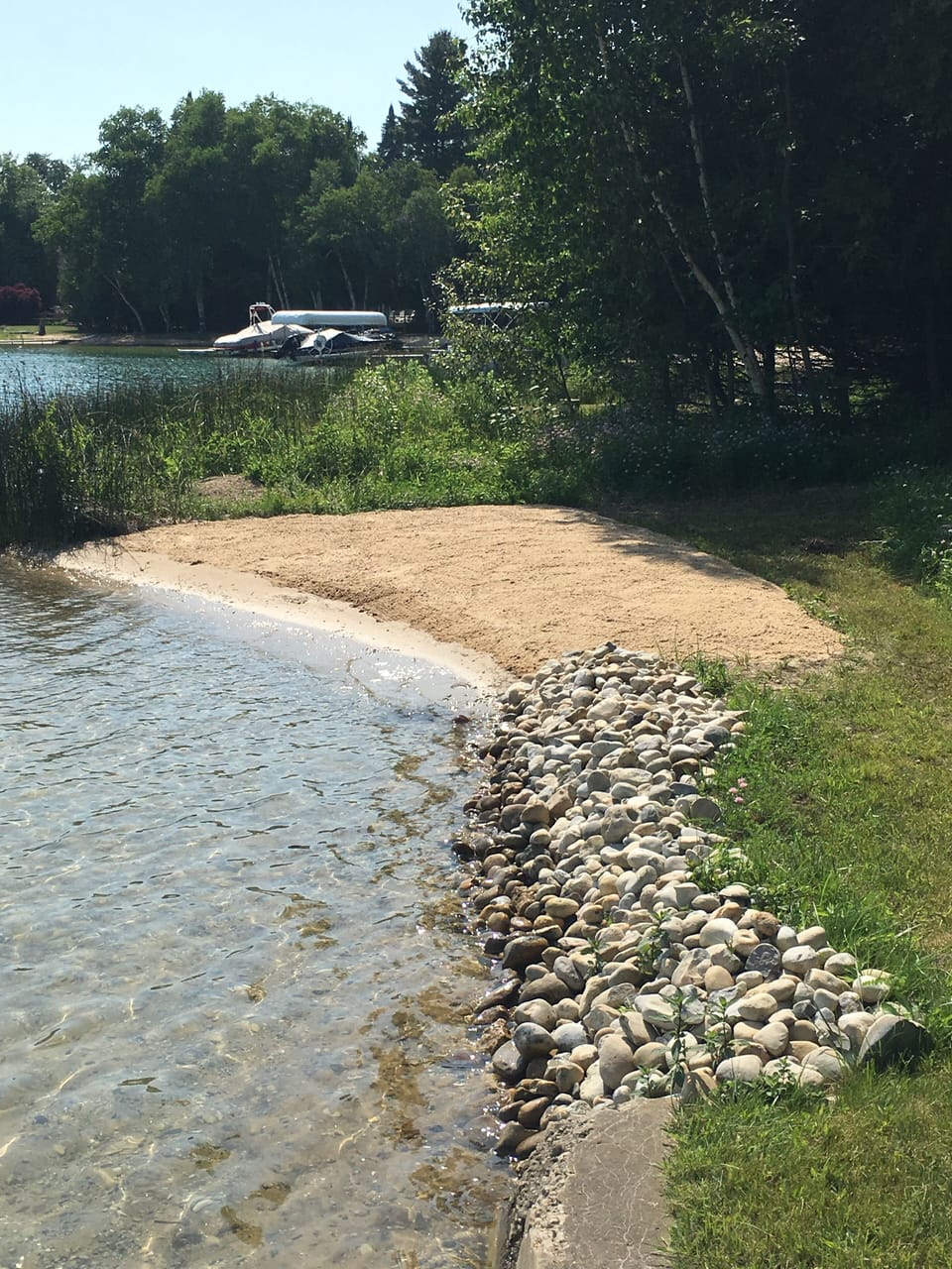 Fresh beach sand to dig your toes into! 😎