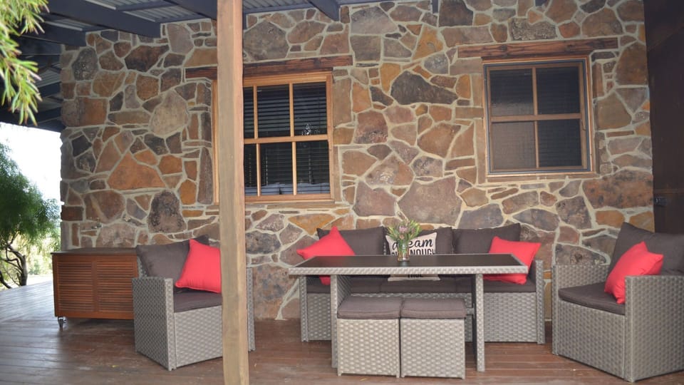 Outdoor sitting area