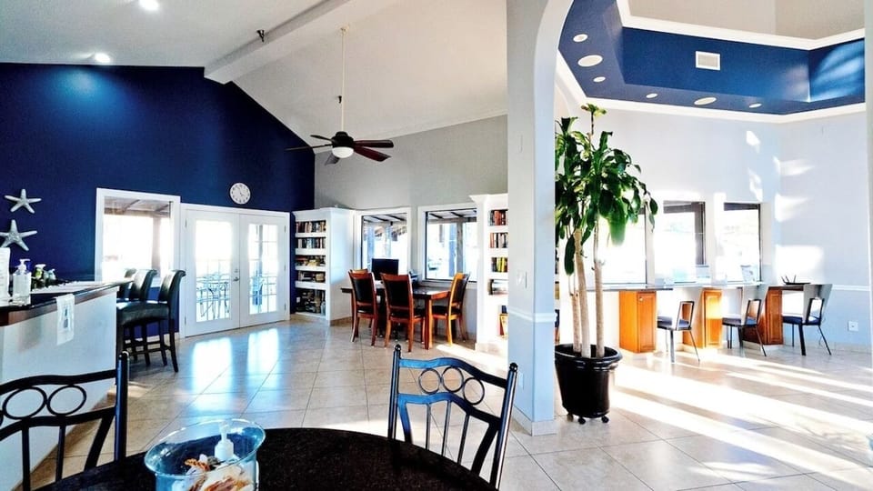 Inside photo of the Shorewalk clubhouse.