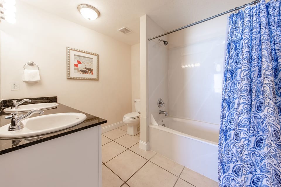 Master bathroom.