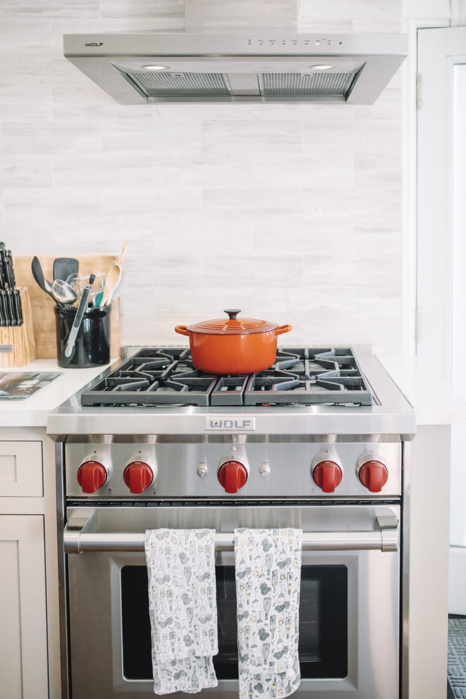 Wolf range and oven