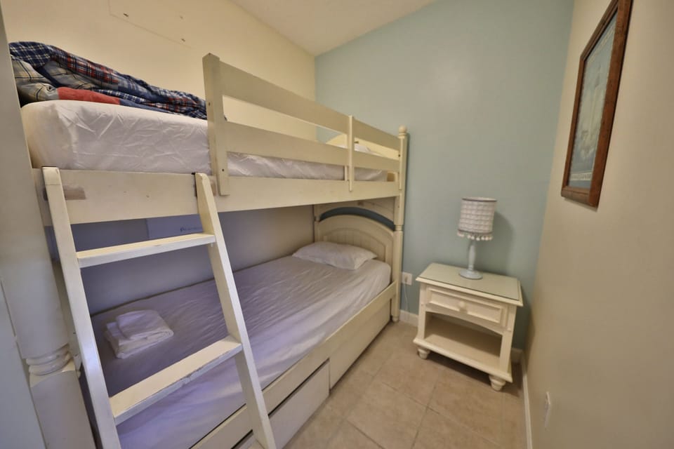 3rd bedroom with a twin size bunkbed